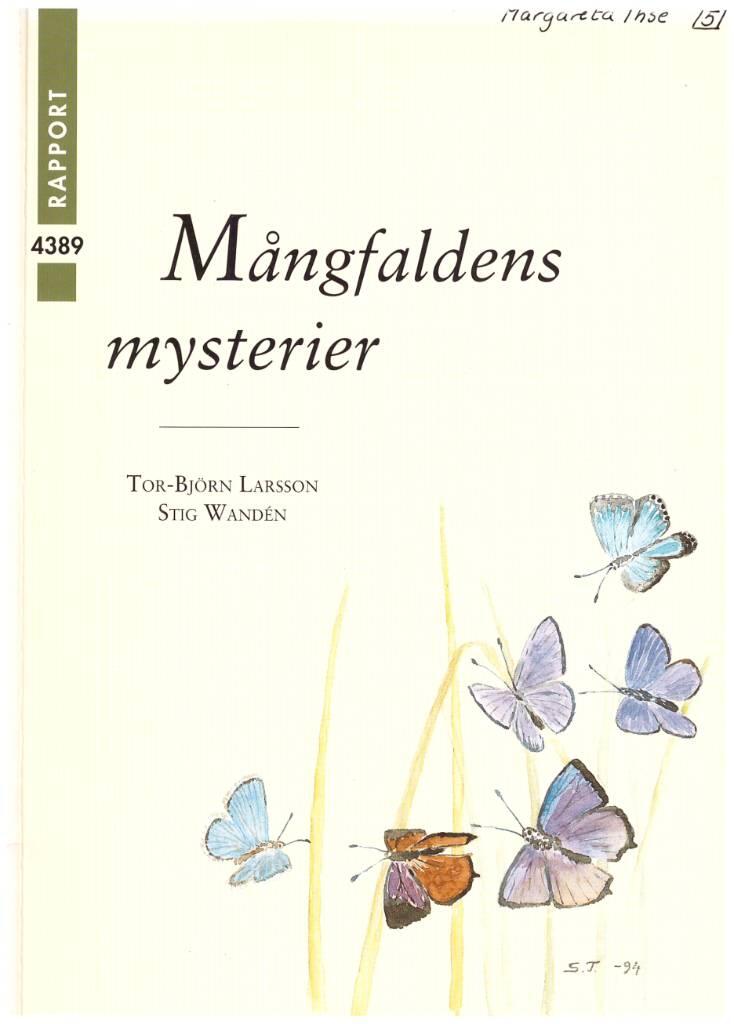 M&aring;ngfaldens mysterier - forskning om biologisk m&aring;ngfald