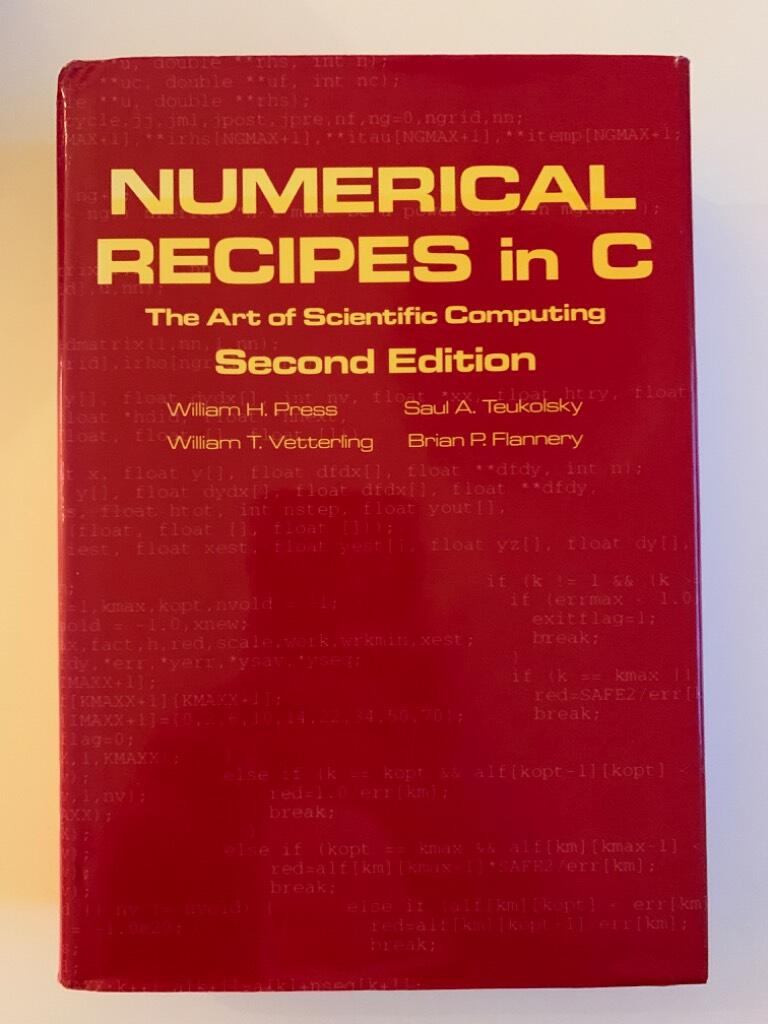 Numerical Recipes in C