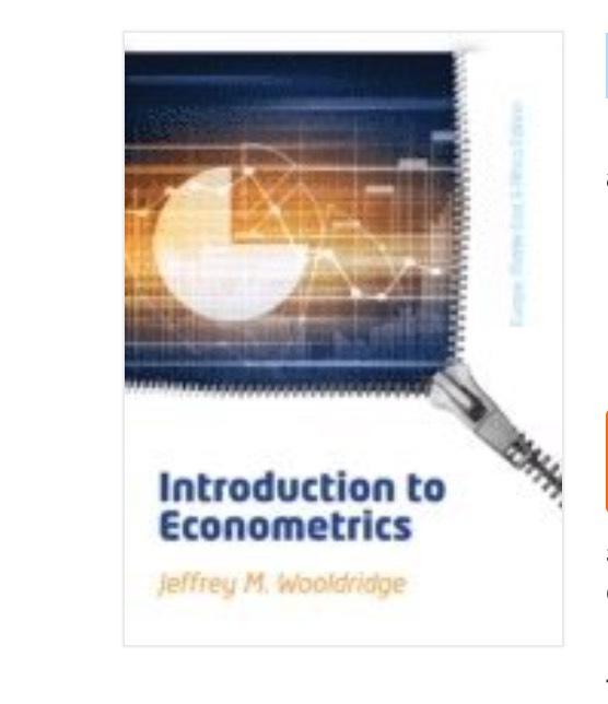 Introductory Econometrics