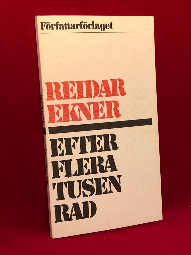 Efter flera tusen rad