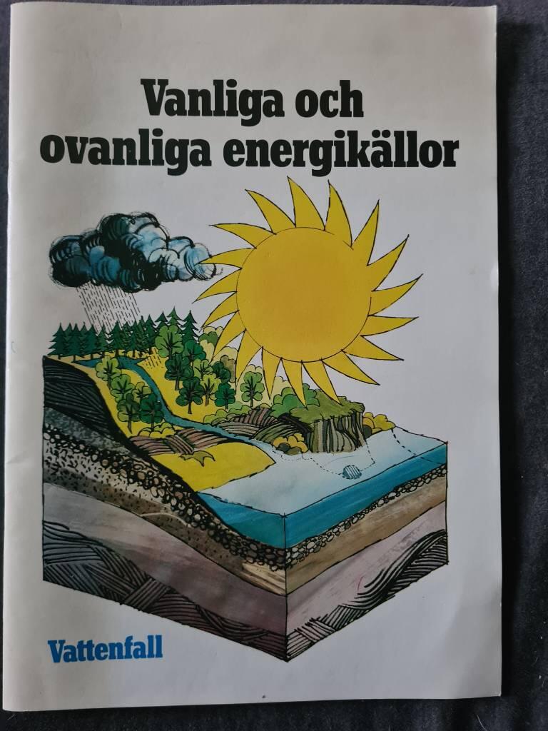 Vanliga och ovanliga energikällor