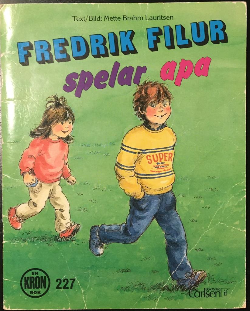 Fredrik Filur spelar apa