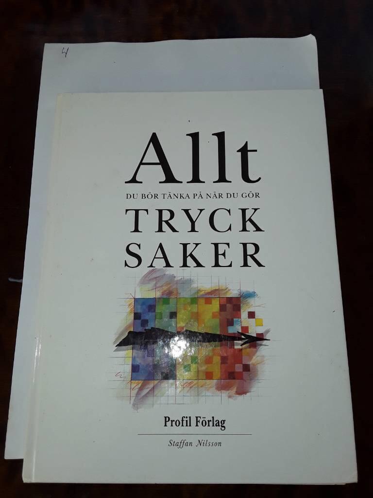 Allt du b&ouml;r t&auml;nka p&aring; n&auml;r du g&ouml;r trycksaker