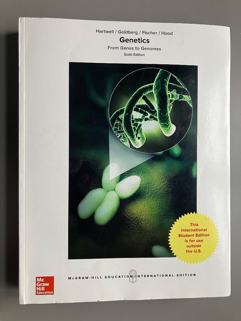 Genetics - from genes to genomes