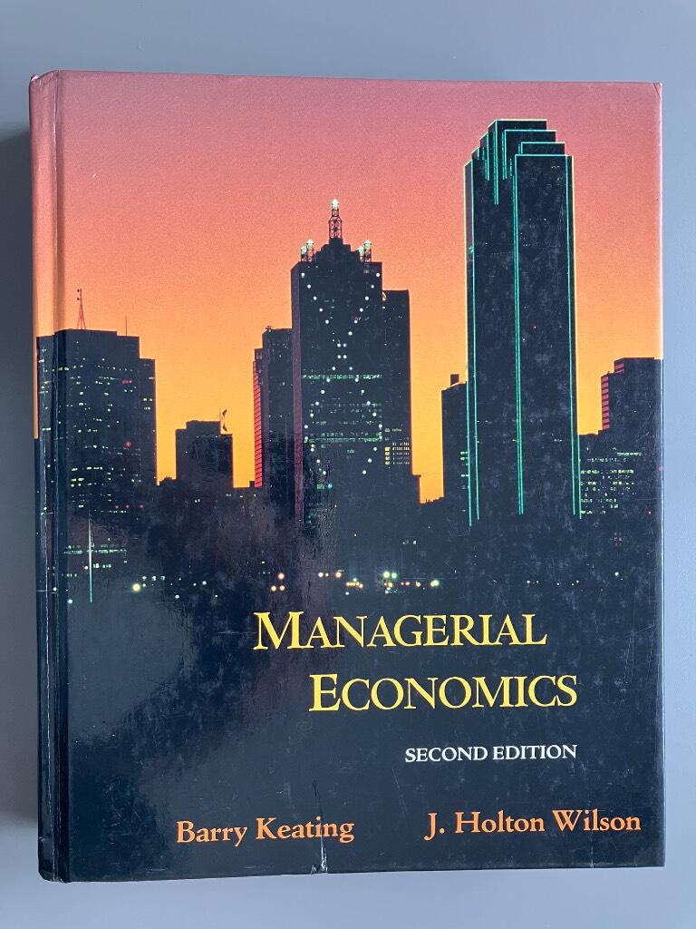 Managerial economics