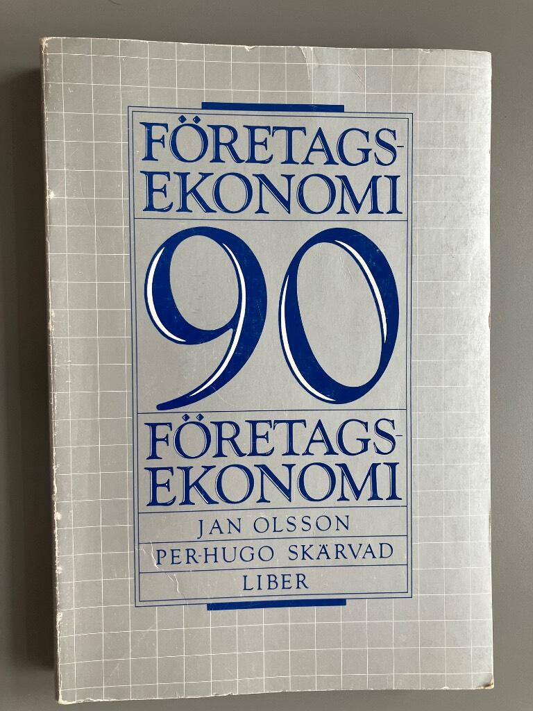 F&ouml;retagsekonomi 90