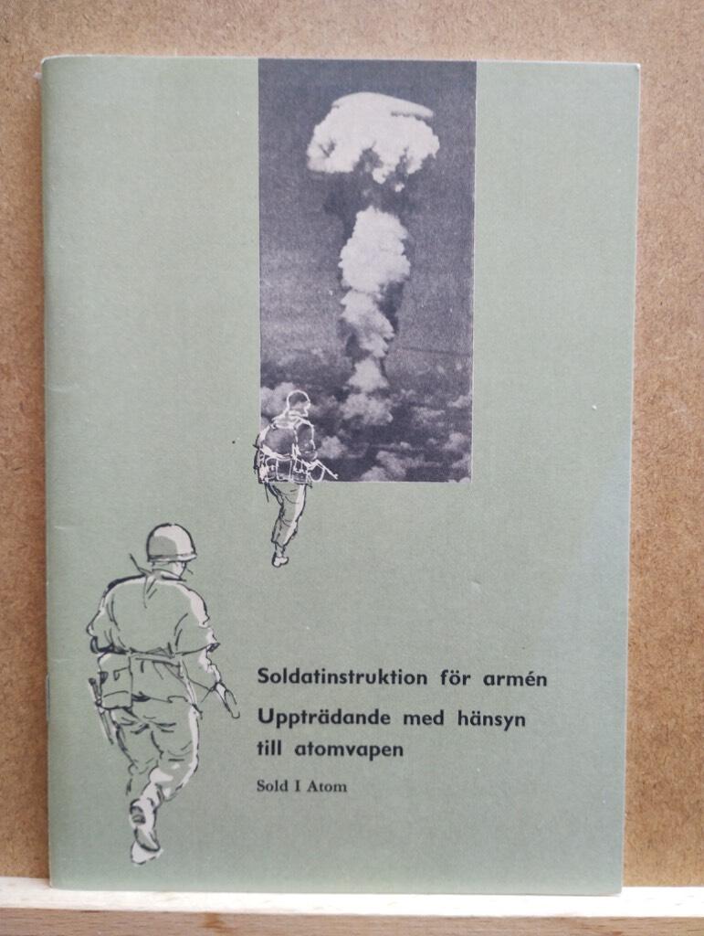 Soldatinstruktion f&ouml;r arm&eacute;n