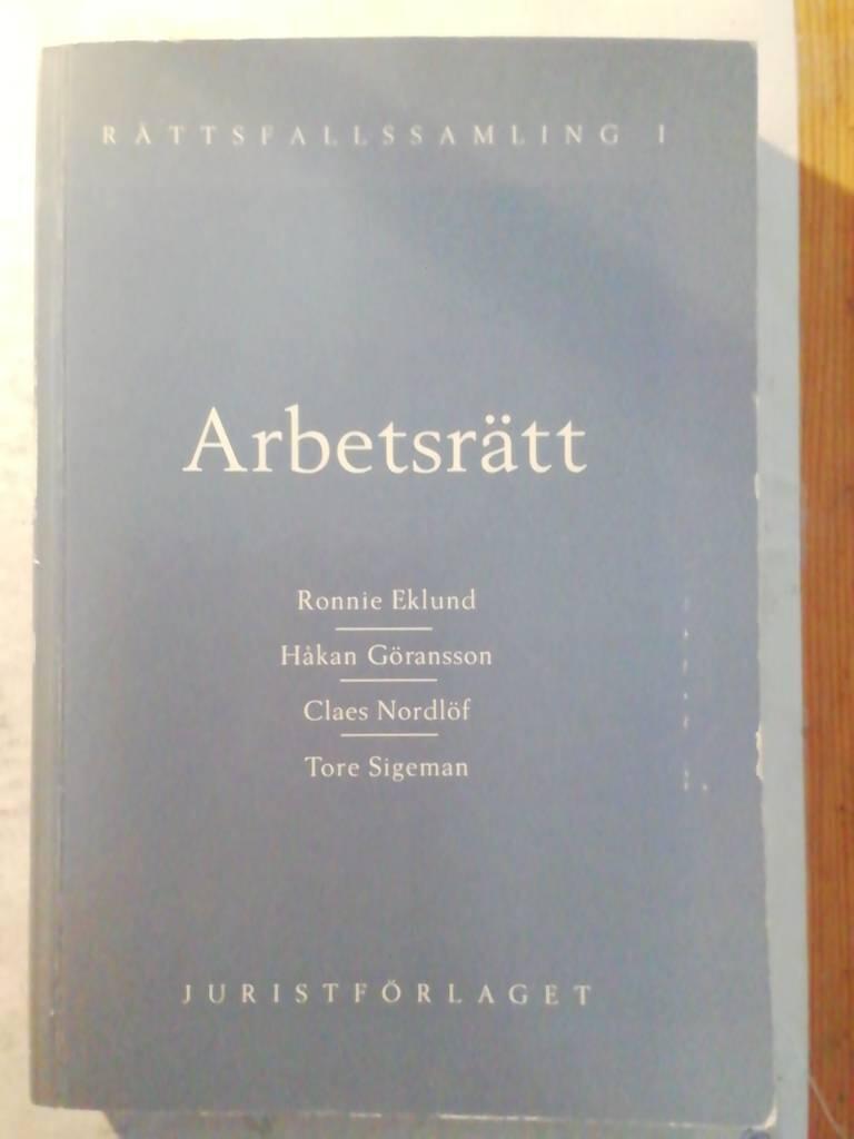 R&auml;ttsfallssamling i arbetsr&auml;tt