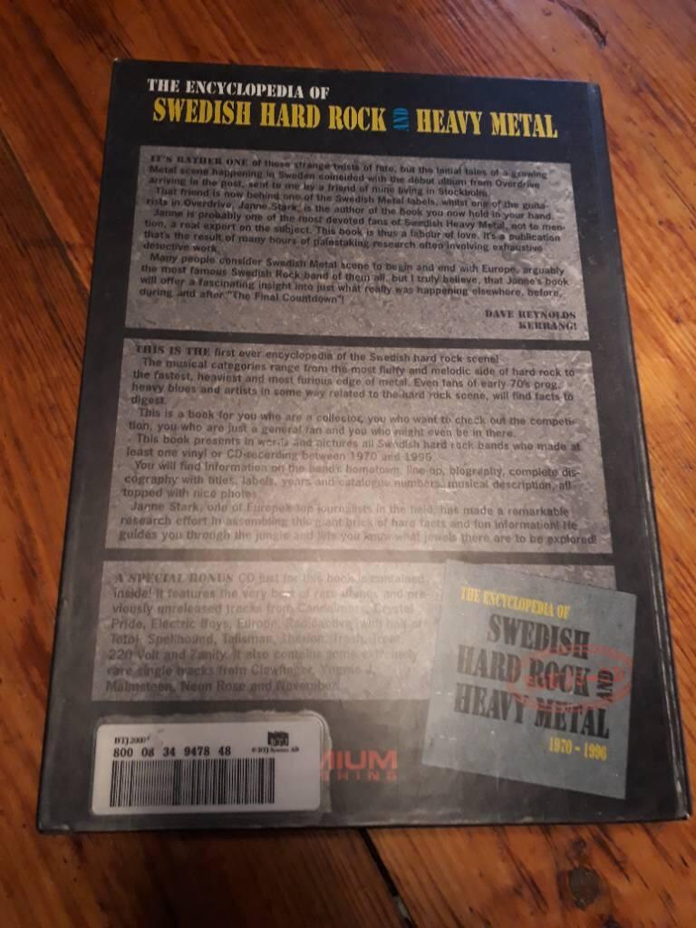The encyclopedia of Swedish hard rock and heavy metal : 1970-1996