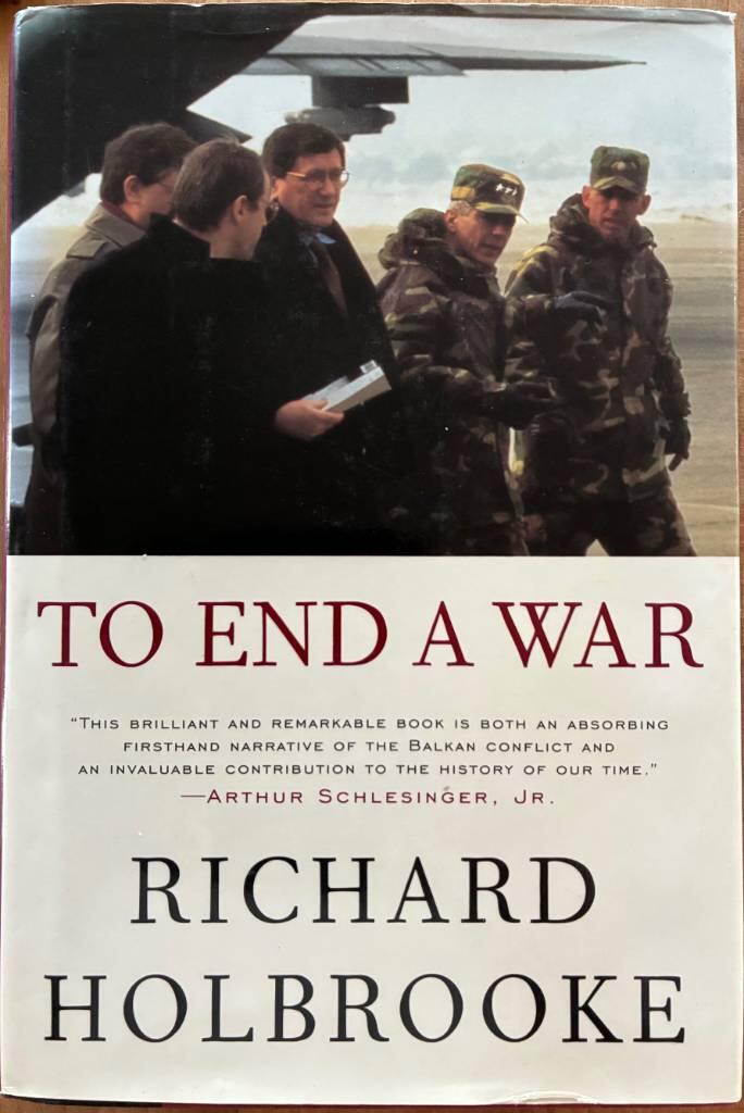 To end a war