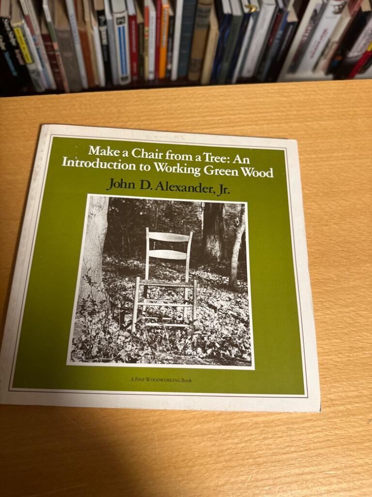 Make a chair from a tree - an introduction to working green wood