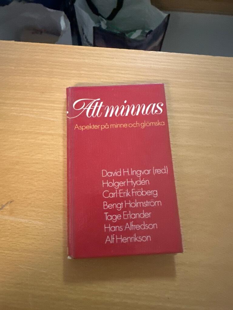 Att minnas : aspekter p&aring; minne och gl&ouml;mska