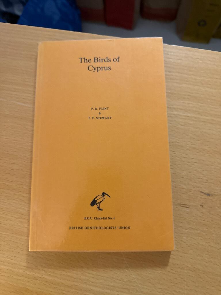 The birds of Cyprus - an annotated check-list