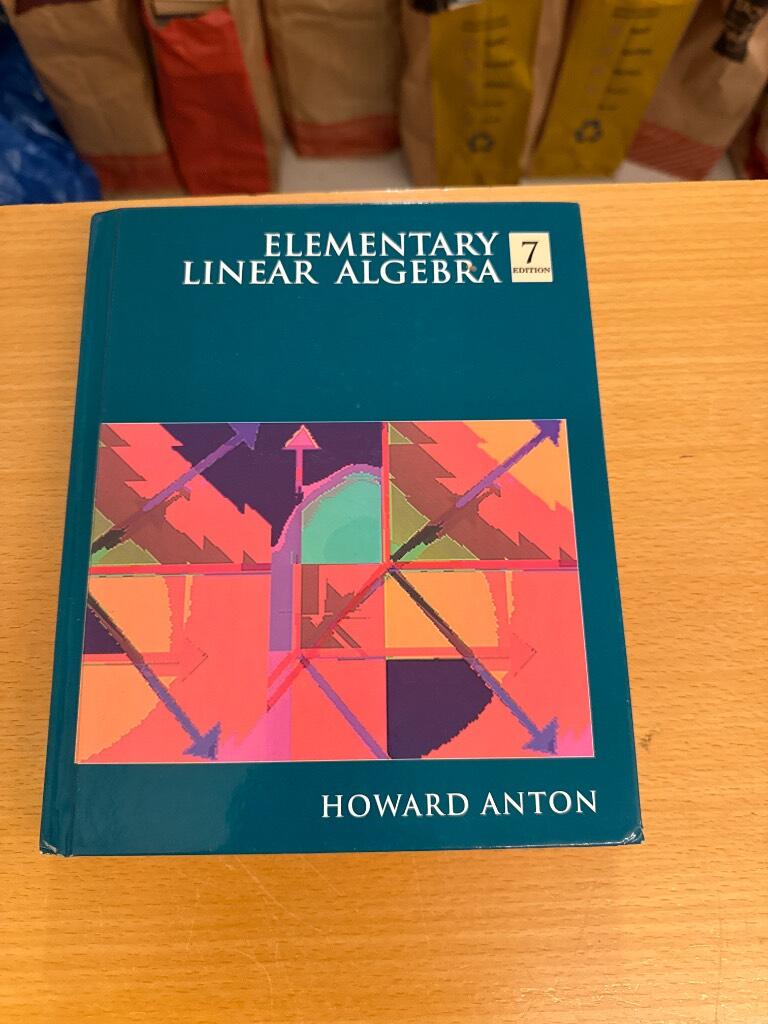 Elementary linear algebra
