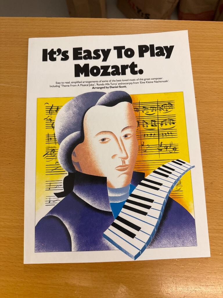 It's easy to play Mozart [Musiktryck]