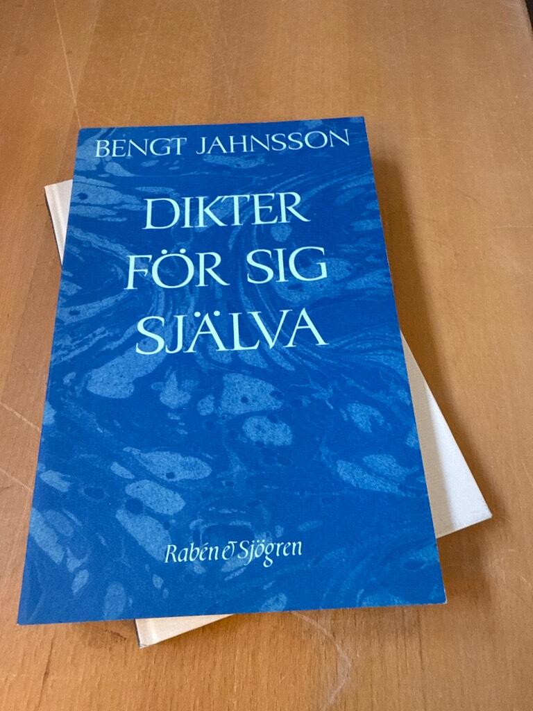 Dikter f&ouml;r sig sj&auml;lva