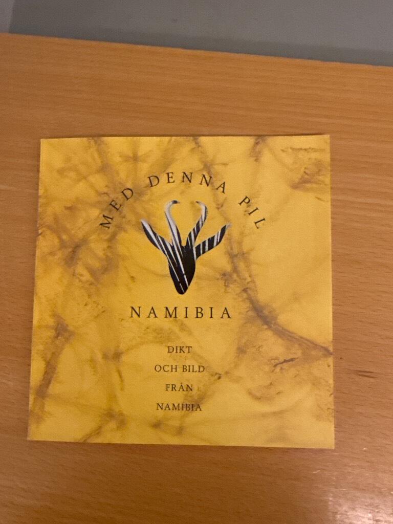 Med denna pil - Namibia
