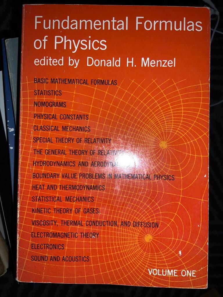 Fundamental formulas of physics