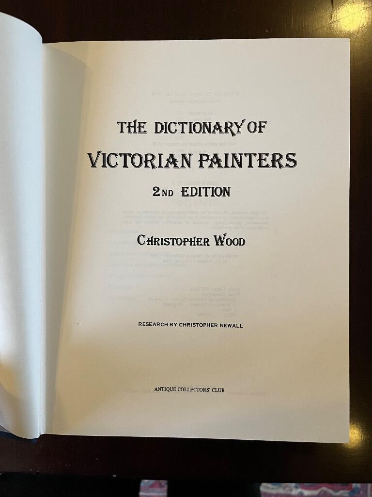 The dictionary of Victorian painters
