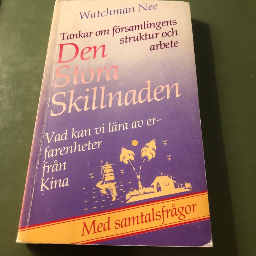 Den stora skillnaden : [tankar om f&ouml;rsamlingens struktur och arbete]