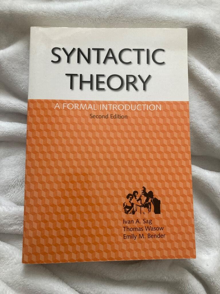 Syntactic theory : a formal introduction