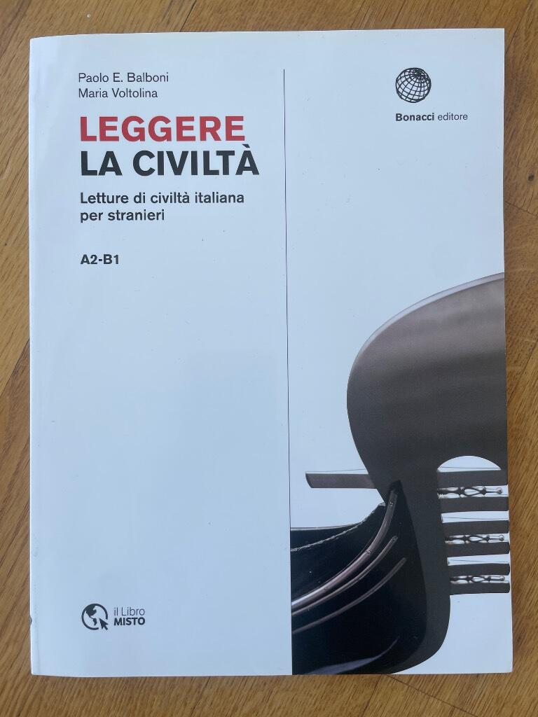 Leggere la civilt&agrave; - letture di civilt&agrave; italiana per stranieri