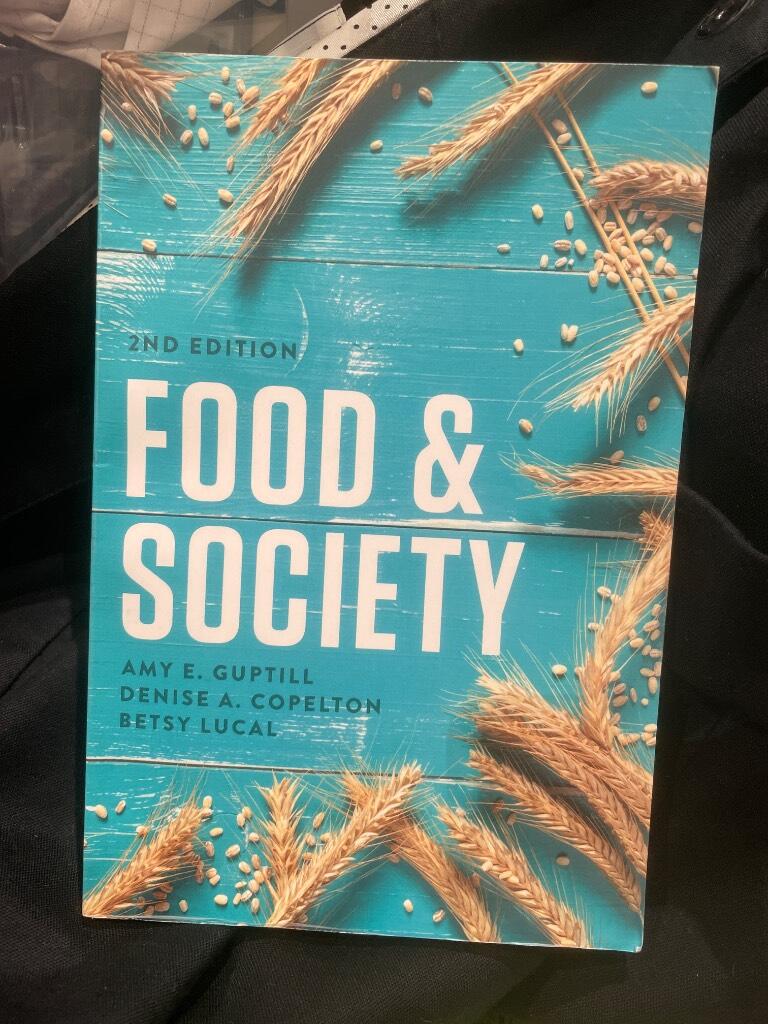Food & society : principles and paradoxes