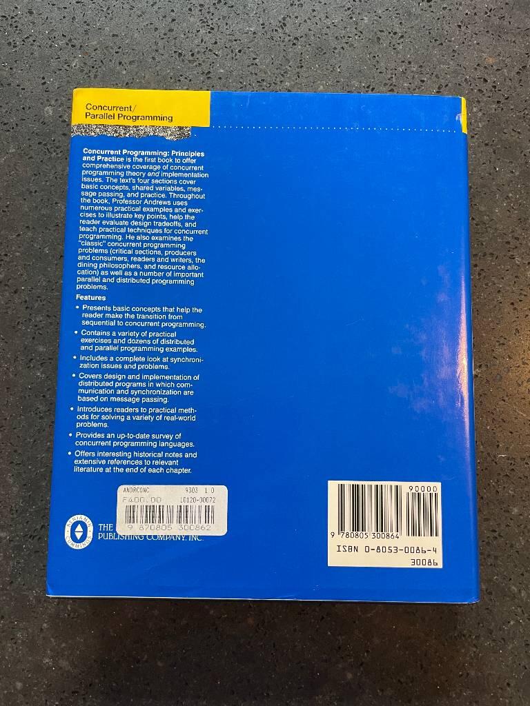 Concurrent programming : principles and practice