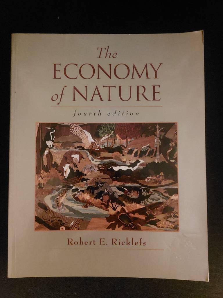 The economy of nature