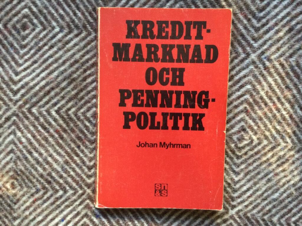 Kreditmarknad och penningpolitik