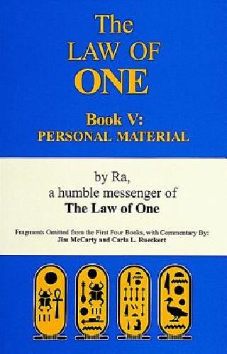 Law of one book v - personal material-fragments omitted from the first four