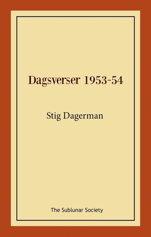 Dagsverser 1953-54