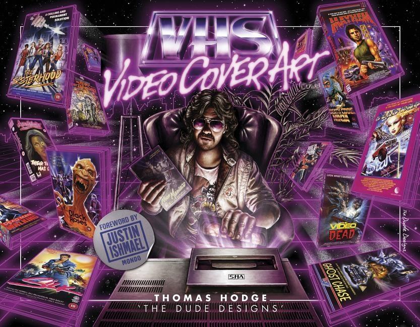 VHS video cover art, 1980s to early 1990s