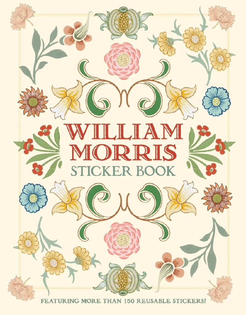 William morris sticker book  bs012