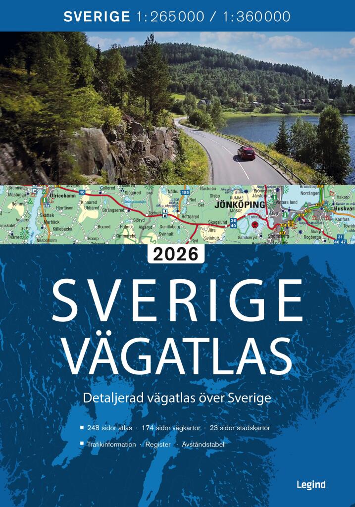 Sverige v&auml;gatlas 2026