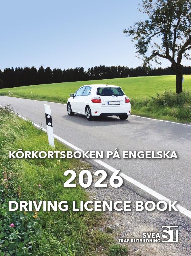 Driving licence book - k&ouml;rkortsboken p&aring; engelska 2026