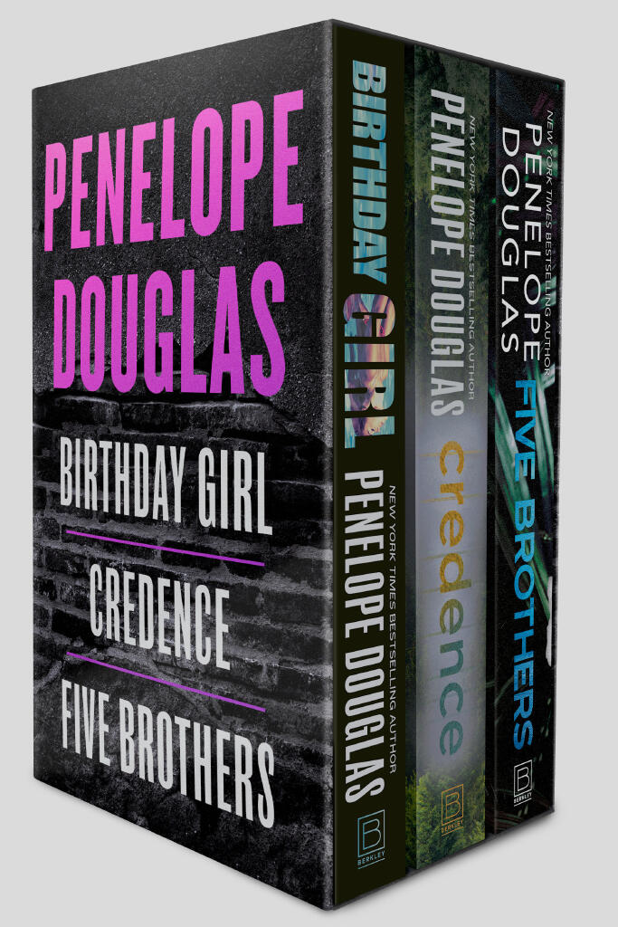 Penelope Douglas 3-Book Boxed Set - Birthday Girl, Credence, and Five Brothers