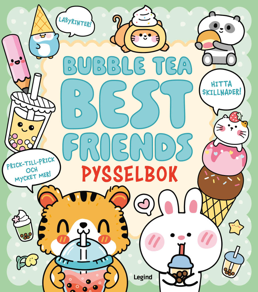 Pysselbok - Bubble Tea Best Friends