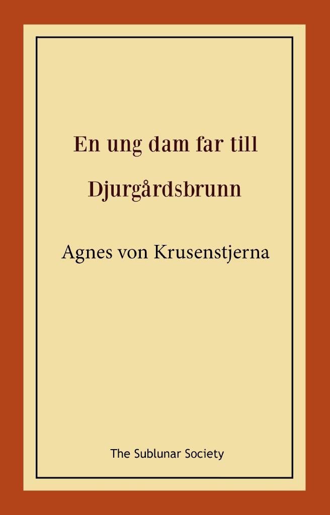 En ung dam far till Djurg&aring;rdsbrunn