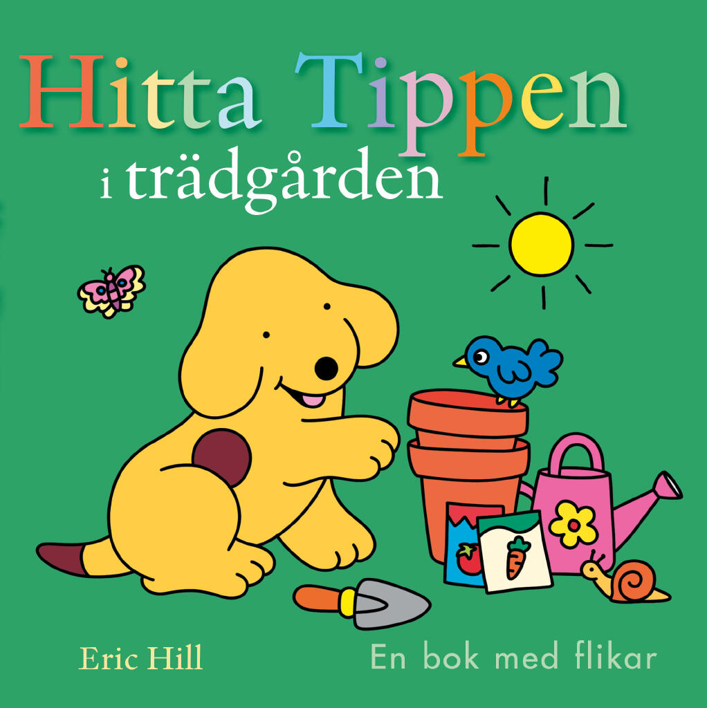 Hitta Tippen i tr&auml;dg&aring;rden - en bok med flikar