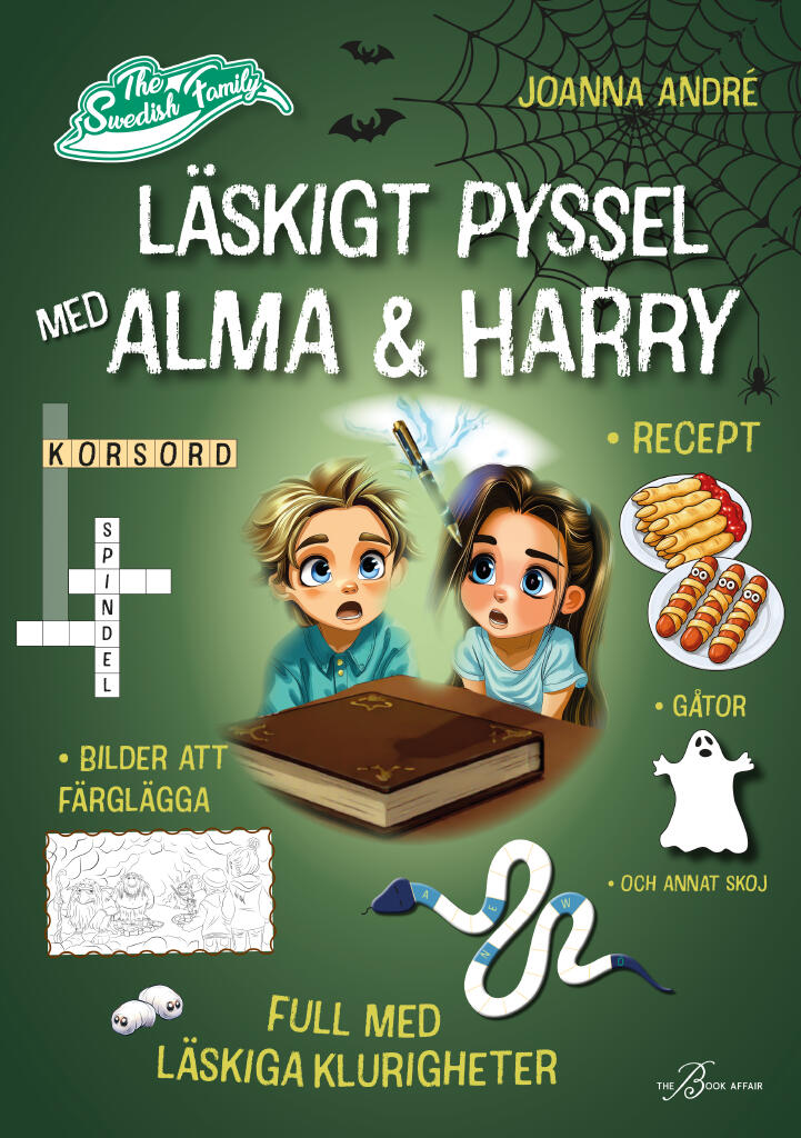 L&auml;skigt pyssel med Alma och Harry