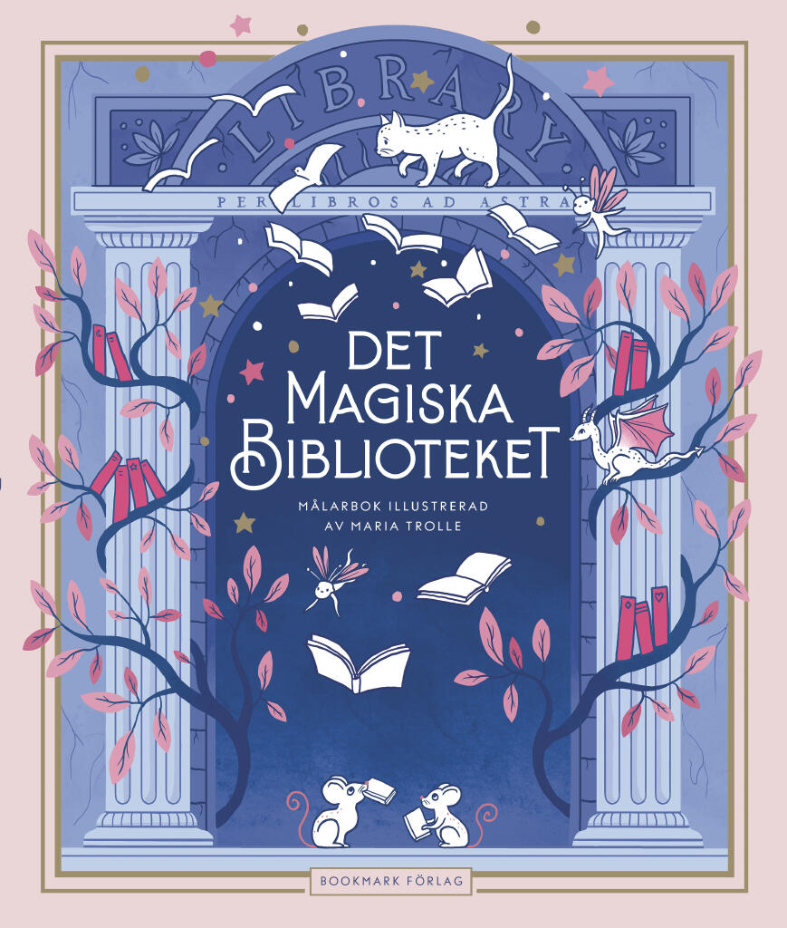 Det magiska biblioteket - M&aring;larbok