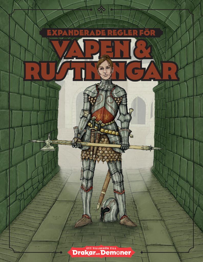 Vapen & rustningar - ett tillbeh&ouml;r till Drakar och Demoner
