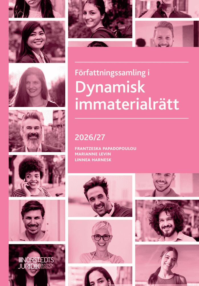 F&ouml;rfattningssamling i Dynamisk immaterialr&auml;tt - 2026/27