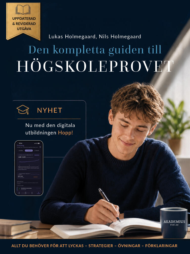 Den kompletta guiden till h&ouml;gskoleprovet