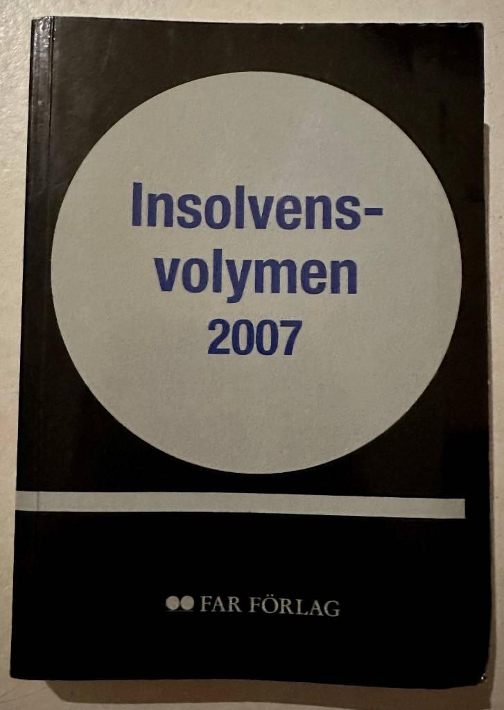 Insolvensvolymen 2007