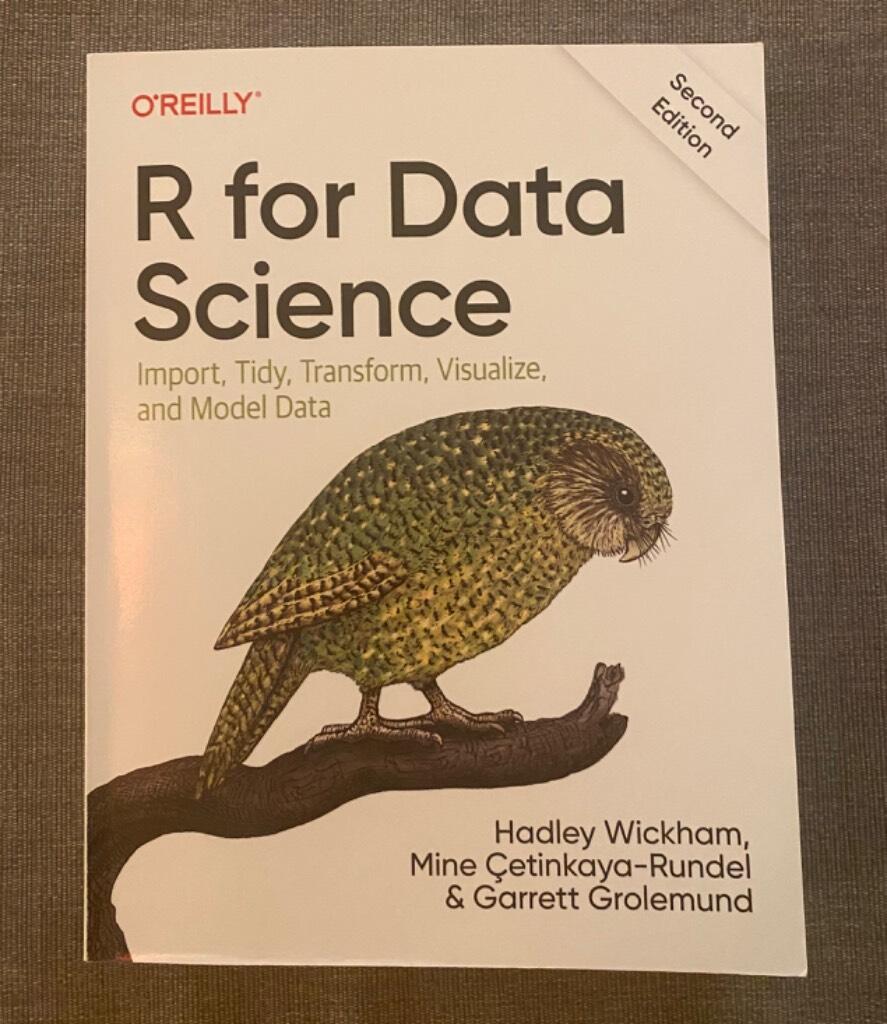 R for data science - import, tidy, transform, visualize, and model data