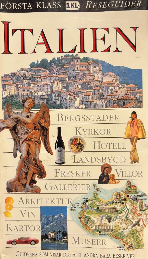 Italien : bergsst&auml;der, kyrkor, hotell, landsbygd, fresker ...