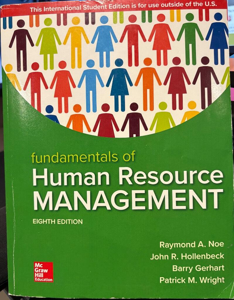 Fundamentals of human resource management