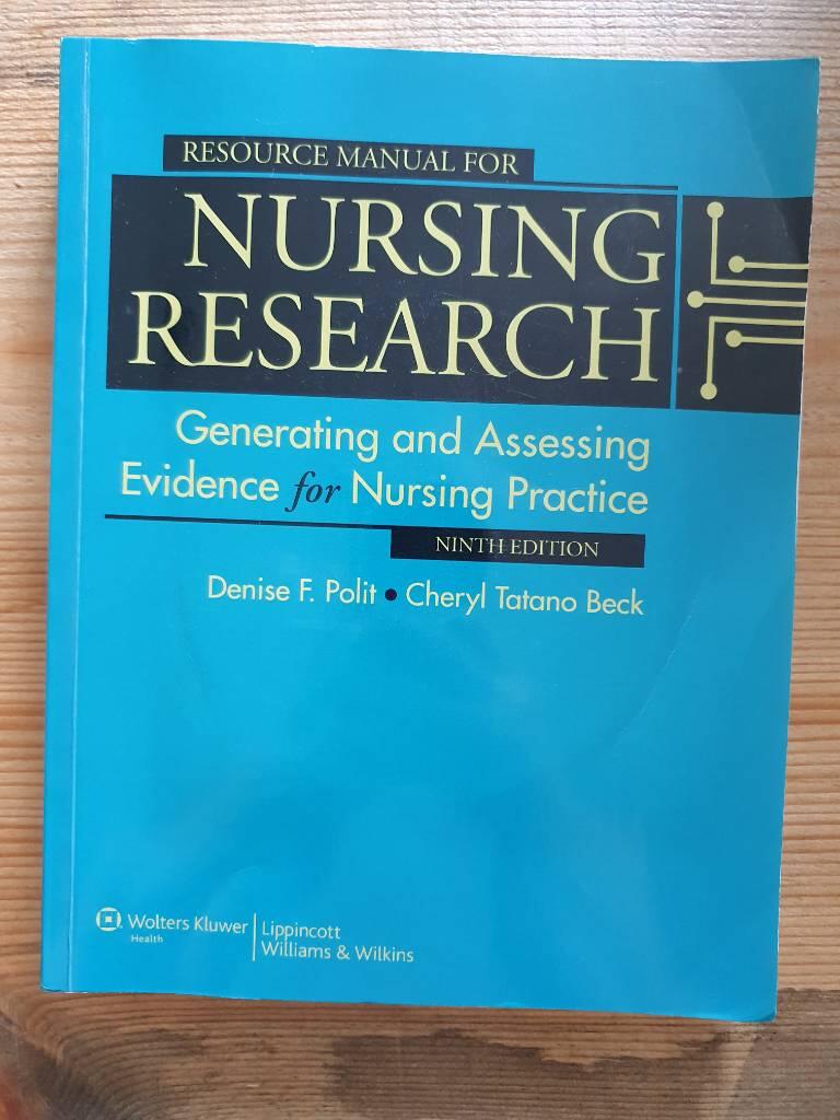 Resource Manual for Nursi... | Denise F. Polit Cheryl Ta... | 150 SEK